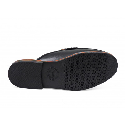Loafer Mules SY-08 Black Nappa